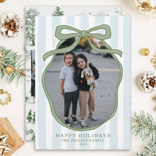 Tarjetas fotográficas navideñas vintage impresas o