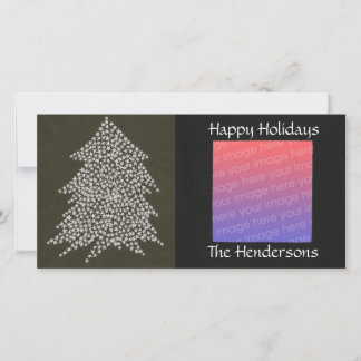 Tarjetas fotográficas personalizadas del árbol de