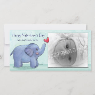 Tarjetas fotográficas personalizadas para elefante