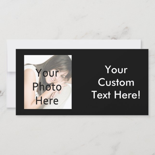 Tarjetas fotográficas personalizado (Anverso)