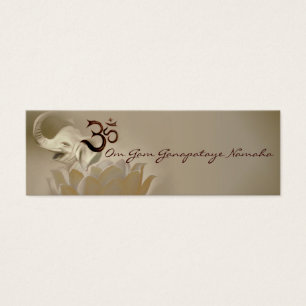 Tarjetas Ganesh- Ganapataye del mantra