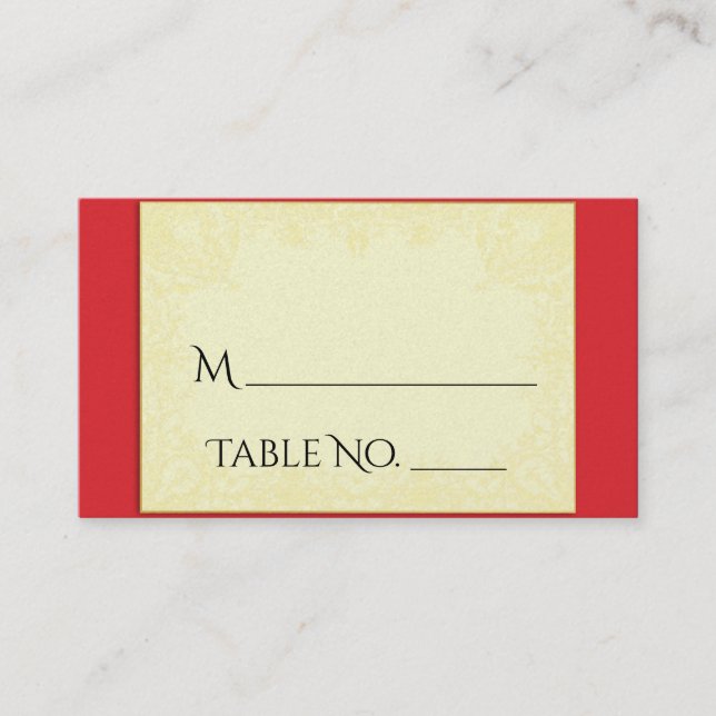 Tarjetas Ganesha Indian Boda Place (Anverso)