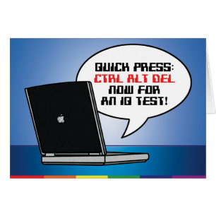 Tarjetas gay - cancelación del Ctrl Alt