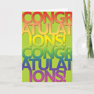 Tarjetas gay - Congrads 01
