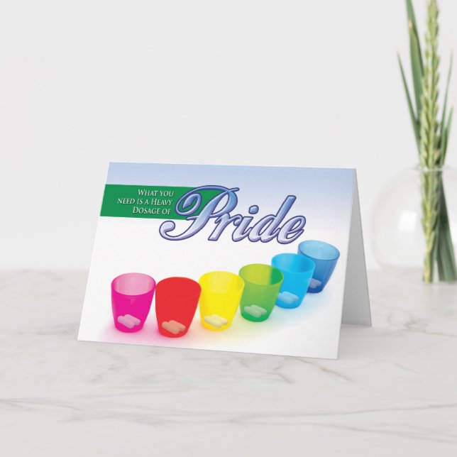 Tarjetas gay - dosificación pesada (Anverso)