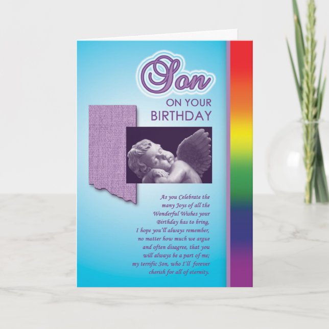 Tarjetas gay - hijo 01 de Bday (Anverso)
