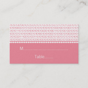 Tarjetas geek Boda de Moda, rosa