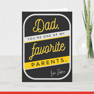 Tarjetas geniales del día del padre
