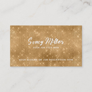 Tarjetas Golden Business de personalizable