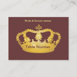 Tarjetas Golden Crown II Reception Place