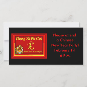 Tarjetas Gong Xi Fa Cai, Notecards, Greetings