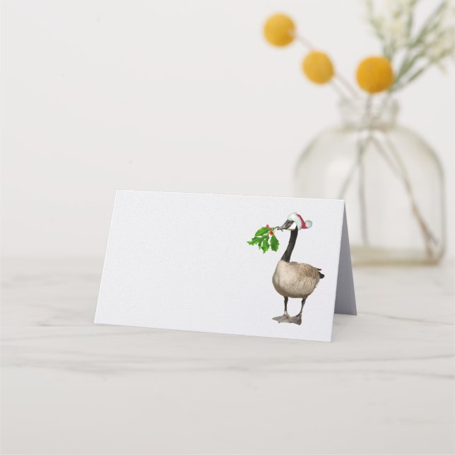 Tarjetas Goose Place para navidades (Anverso)