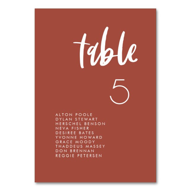 Tarjetas gráficas modernas y elegantes de ladrillo (Anverso)