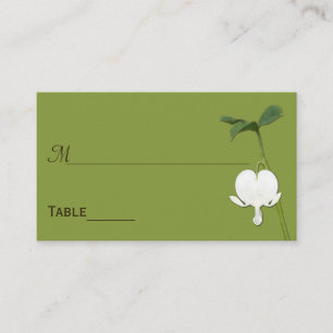 Tarjetas Green Brown Marfil Bleeding Heart Place