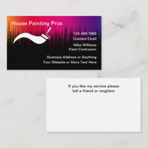 Tarjetas Guay Business para House Painter