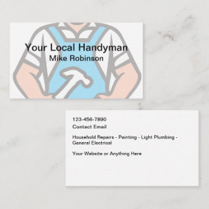 Tarjetas Guay Handyman Business simples