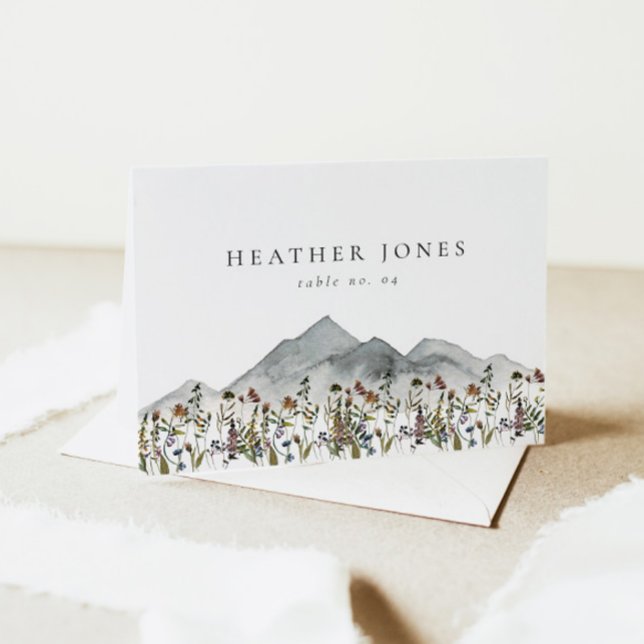 Tarjetas HEIDI Bohemian Mountain Wildflower Place (Subido por el creador)