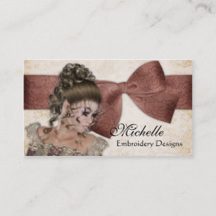 Tarjetas hermosas de la señora 3 visita del
