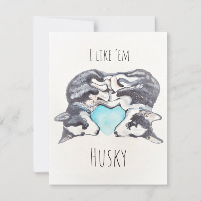 Tarjetas Husky Note (Anverso)