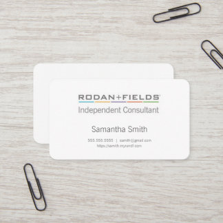 Tarjetas independientes con clase del consultor