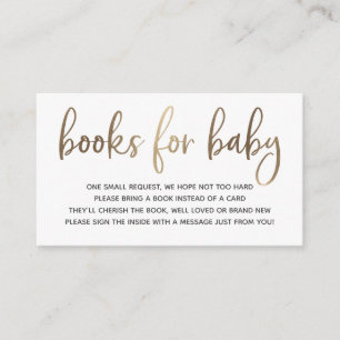 Tarjetas insertadas para bebés