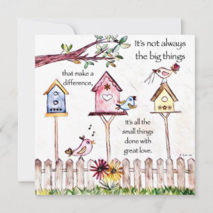 Tarjetas inspiradoras personalizadas