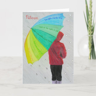 Tarjetas inspiradoras y motivacionales: Paciencia.