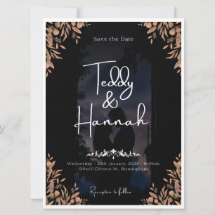 Tarjetas invitativas de boda asombrosas