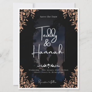 Tarjetas invitativas de boda asombrosas