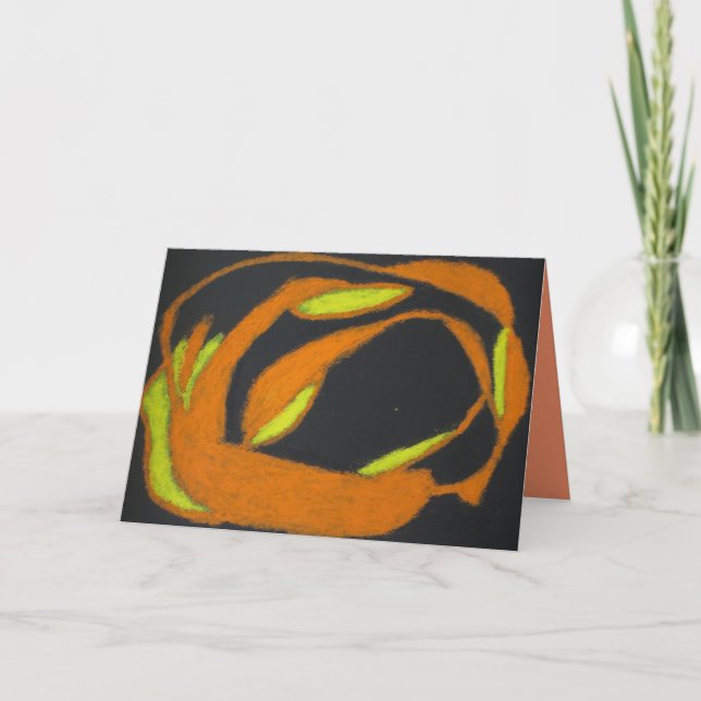Tarjetas Jack'o Lantern despersonificadas de Hallo (Anverso)