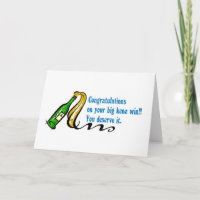 Tarjetas Keno: Felicitaciones por tu gran victoria