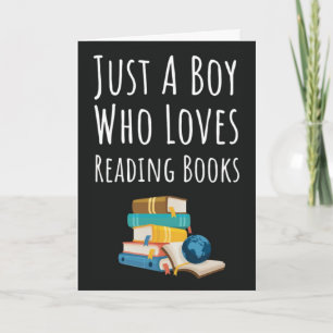 Tarjetas Lindas de Lectura de Libros para Niños Be