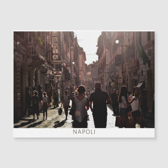 Tarjetas Magnéticas de Edificios de Nápoles (Nápol (Anverso)