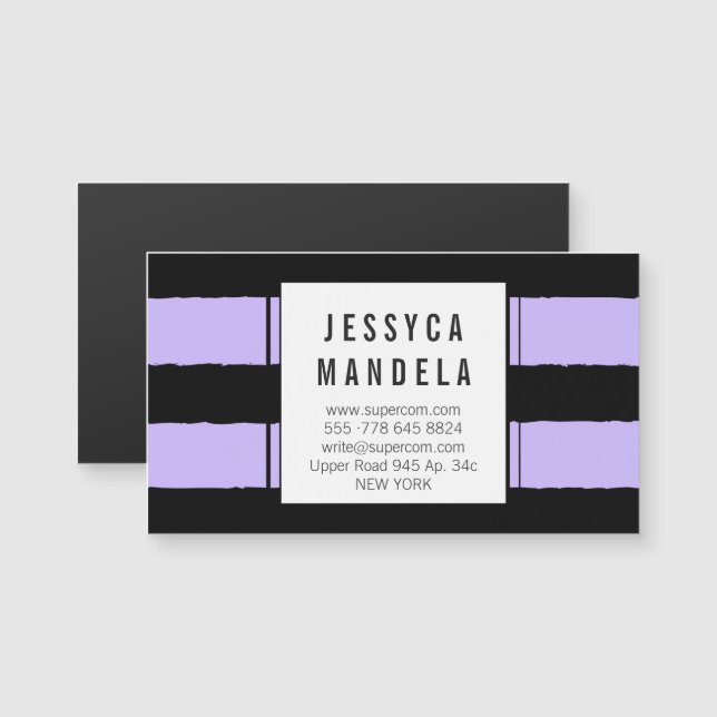 Tarjetas Magnéticas Modernas (Anverso/Reverso)