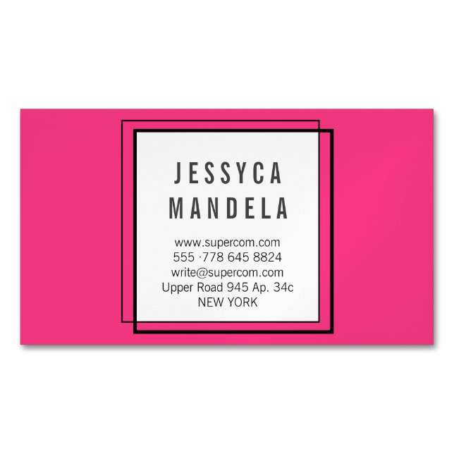 Tarjetas magnéticas modernas (Anverso)