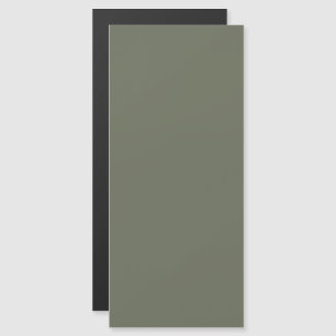 Tarjetas Magnéticas Personalizadas Verde Musgo