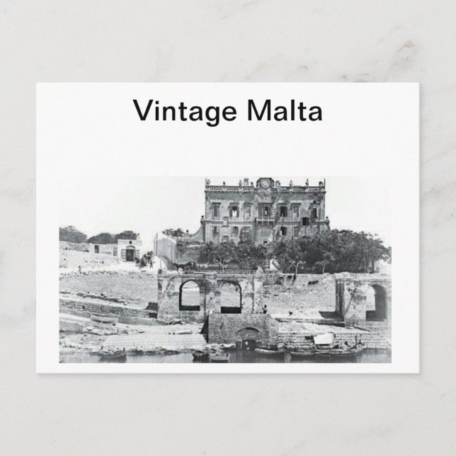 TARJETAS MALTA POST (Anverso)