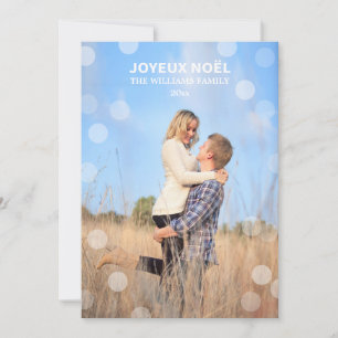 Tarjetas manchadas de Joyeux Noël