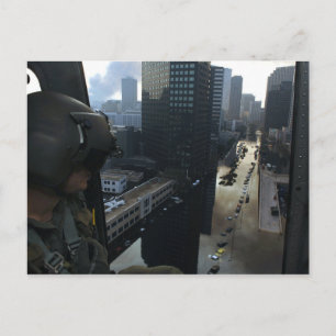 Tarjetas Memorabilia Post del huracán Katrina 2005