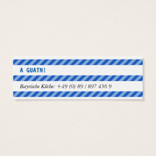 Tarjetas mini bávaras