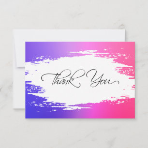 Tarjetas Mini de Agradecimiento de Moda Con Sobres