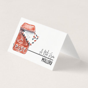 Tarjetas Mini Note personalizadas con su nombre