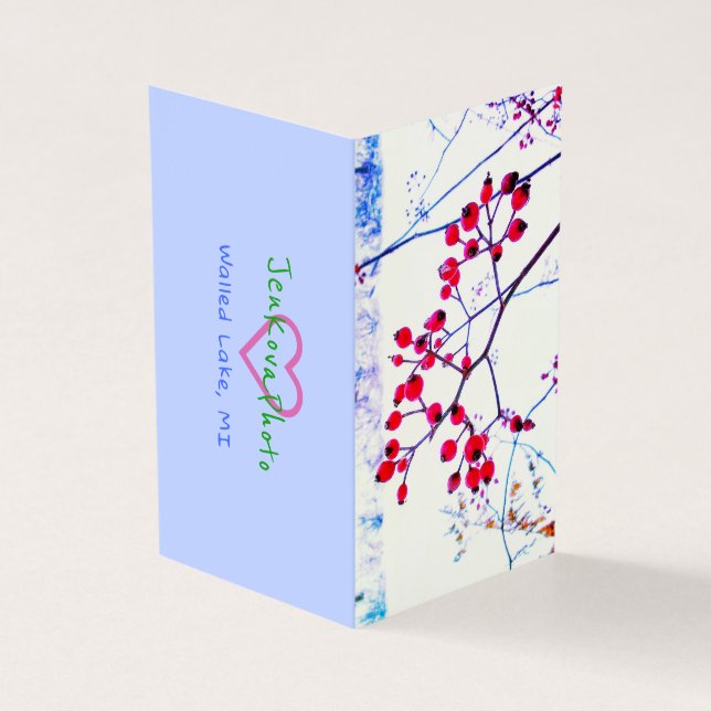 TARJETAS MINI RED BERRIES 2x3.5 horizontal (Exterior)