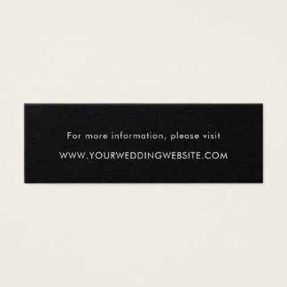Tarjetas minimalistas para sitios web de Bodas neg