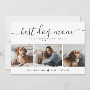 Tarjetas mínimas de Día de la Madre de fotografía