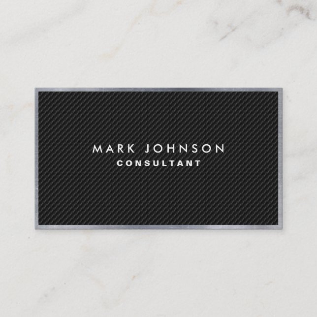 Tarjetas modernas elegantes profesionales de la (Anverso)