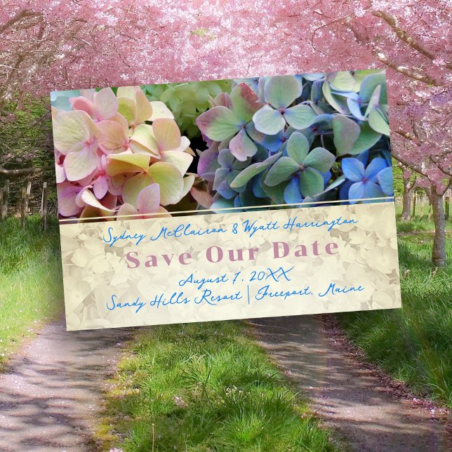 Tarjetas modernas florales bonitas para salvar nue (Subido por el creador)