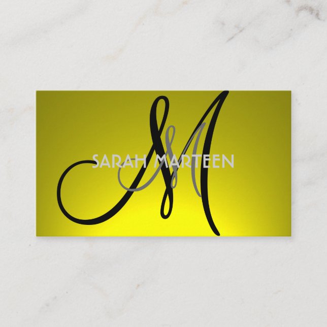 Tarjetas monográficas simples de personalizado de  (Anverso)