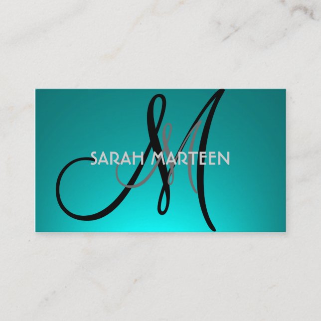 Tarjetas monográficas simples de personalizado de  (Anverso)