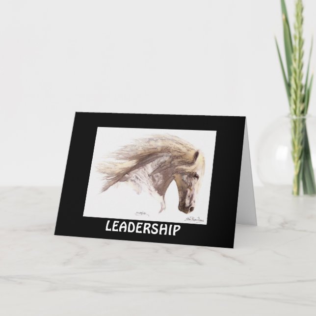 Tarjetas motivacionales HORSE LEADERSHING (Anverso)